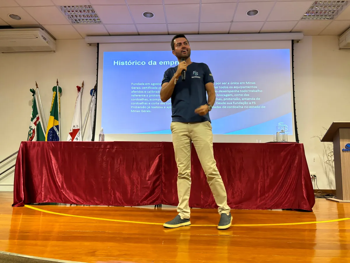 Fabrini Carvalho Sousa - Fundador da FS Protensão e especialista em protensão